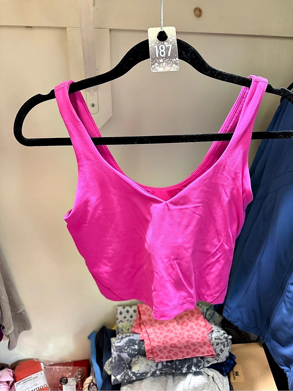 187- Lululemon Align Tank Top Pink Tank Top Like New